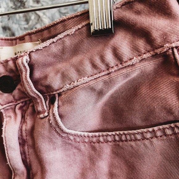 PACSUN MOM SHORTS SOFT PINK SZ 23 - Picture 3 of 5